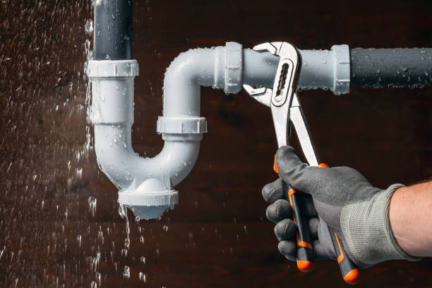 Professional Emergency Plumber technician working in Big Bend, WI